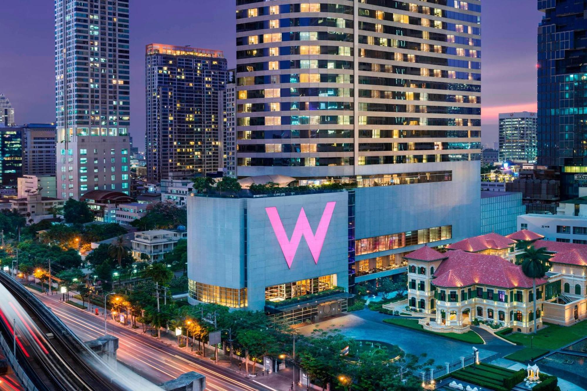 W Bangkok Hotel Eksteriør billede W Bangkok