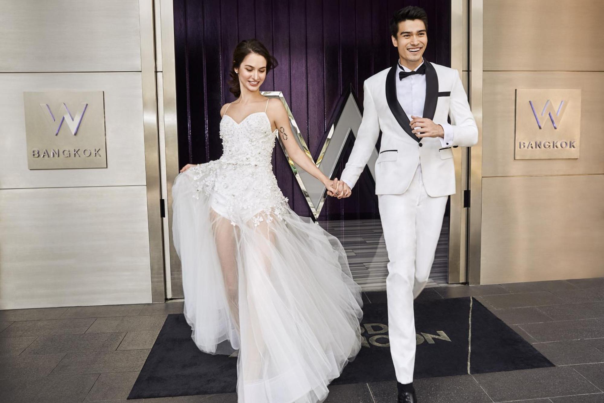 W Bangkok Hotel Eksteriør billede Wedding at W Bangkok